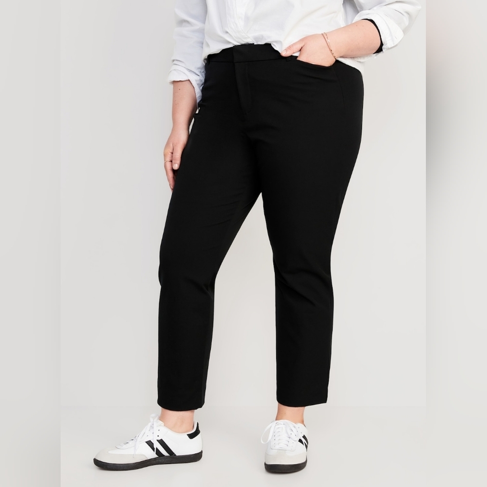Black Slim Fit Pants